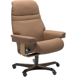 STRESSLESS Bürostuhl Sunrise Office Leder Braun Batick Latte M (Medium)