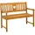 vidaXL Gartenbank 110 x 55,5 x 90 cm Braun