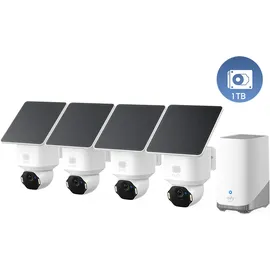 eufy SoloCam E42 4-Kamera-Kit inkl. Homebase S380