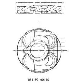 MAHLE ORIGINAL MAHLE 081 PI 00110 000