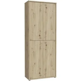 Forte Alice Springs 74,5 x 192 x 34,9 cm braun / Eiche