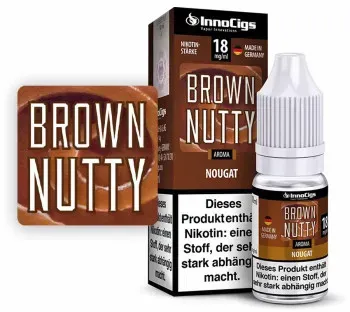 Brown Nutty Liquid by InnoCigs 18mg / 10ml