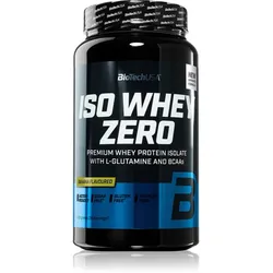 BioTechUSA Iso Whey Zero Molkenprotein Geschmack Banana 908 g
