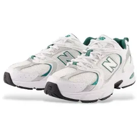 New Balance 530 White/Silver Metallic/Vintage Teal 40