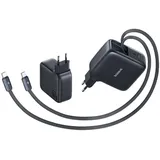Baseus EnerCore CJ21 Charger Retractable 3C 67W EU Black