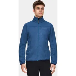 Fleecejacke Bergwandern Herren Alpinus Dettifoss BLAU 2XL