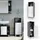 Vicco Midischrank Fynn 30 x 95 cm Anthrazit