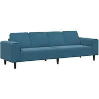 VidaXL Sofa Set Blau Samt