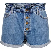 Only Damen Short 15200196 Medium Blue Denim XS