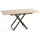 WFL GROUP Axen Braun Eiche 120-160 x 80 x 38-75 cm