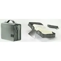 SKIN von Barth & Bauer SartoriusSKIN Tasche BASIC Gr. L in Silber-Grau mit Tragegurt & Buchstütze