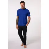 Jp1880 Schlafanzug Schlafanzug Homewear Zweiteiler lange Hose Blau 3XL