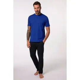 Jp1880 Schlafanzug Schlafanzug Homewear Zweiteiler lange Hose Blau 3XL