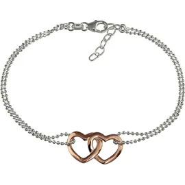 SilberDream Armband Silber 925 Sterling Silber, vergoldet (Roségold 333) ca. 18cm | Gr.: onesize