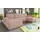 Sofnet Wohnlandschaft Cord U-Form 3-Sitzer Rosa