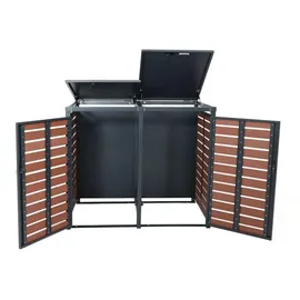 Proregal Mülltonnenbox PROREGAL XL 119 x 140 x 102 cm braun