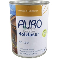 AURO Holzlasur Aqua Nr. 160-33 Dunkelrot, 2,50 Liter