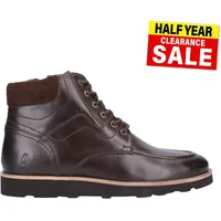 Hush Puppies Kenneth Leder Memory Foam Freizeit Designer Herren Stiefel