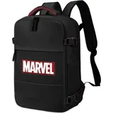 Karactermania Marvel Comics Large Mercury 47x23x33 Cm Rucksack Schwarz Schwarz One Size - Schwarz