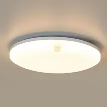 Blulaxa LED Deckenleuchte Humina-S, 18W, 1820lm, 3000K, PIR-Sensor Ø weiß,