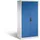 C+P Schwerlastschrank Stahl 93,0 x 60,0 x 195,0 cm Lichtgrau/Enzianblau 4 Fachböden