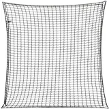vidaXL Anhängernetz mit Gummiseil Schwarz 3x3 m pp
