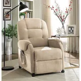 ATLANTIC home collection Relaxsessel beige