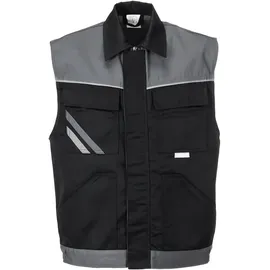 Planam Weste Highline Gr. 4XL schwarz/schiefer/zink