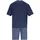 HAJO Schlafanzug Shorty Blau M