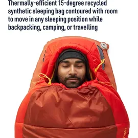 Sea to Summit Hamelin-9c Schlafsack - Red - Normal