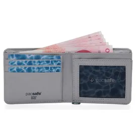 Pacsafe RFIDsafe Bifold Geldbörse grau