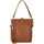 Plevier Bow Schultertasche Leder Braun