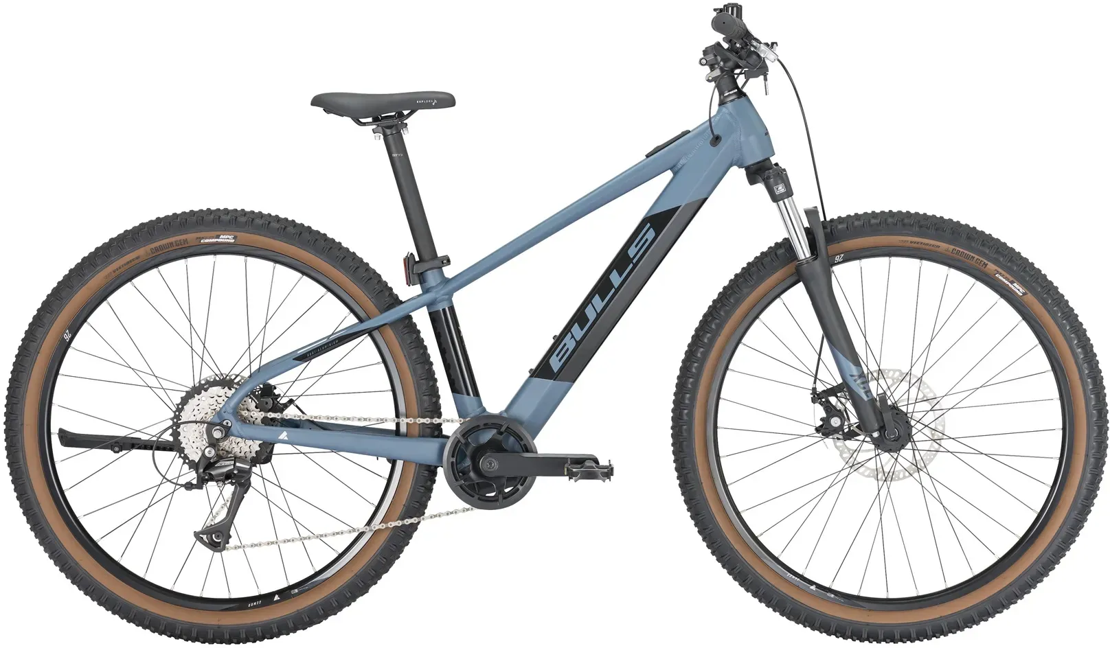 Bulls Tokee Disc EVO 26'' 520 Wh blau 2024 - 26" - 32 cm