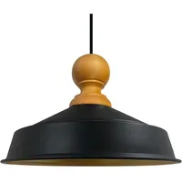 Bamyum Bamyum, Pendelleuchte, Asletl-Holz E27