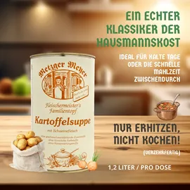 metzger-meyer Fertiggericht Kartoffelsuppe mit Schweinefleisch 1,2 L