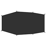 Fjällräven Lite 3 Footprint/Black