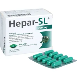 Klosterfrau HEPAR SL 320 mg Hartkapseln 50 St