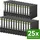 Dinor Wolkenmarmor-Recycling-Ordner DIN A4 50 mm Schwarz 25 St.