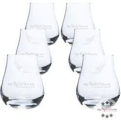 6 x mySpirits Nosing Glas