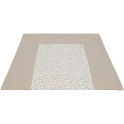 Ullenboom Wickelauflagenbezug Waffelpiqué 85x75 cm, beige