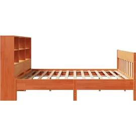 vidaXL Massivholzbett 180 x 200 cm Braun