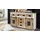 'massivart' Sideboard 150 cm Weiß