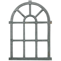 Aubaho Fenster Fenster grau Stallfenster Eisenfenster Scheunenfenster Eisen 92cm Anti