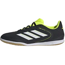 adidas Copa Court Club Indoor Football Boots, core Black/FTWR White/Lucid Lemon, 43 1/3
