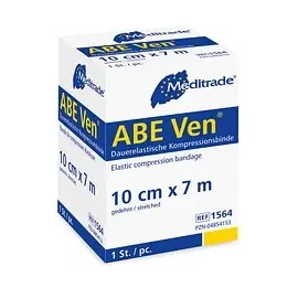 Meditrade Abe® VEN dauerelastische Kompressionsbinde 10 cm x 7 m