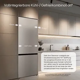 LG GBBW726CPY Kühl-Gefrierkombination (465 l, 2030 mm hoch, Prime Silver)
