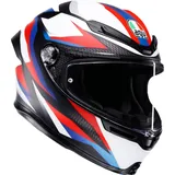 AGV K6 S Timewarp Matt-Schwarz/Rot/Blau M