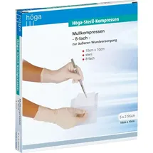 höga-pharm gmbh Höga Kompressen 10 x 10 cm 10 St.
