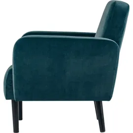 Paperflow meet powered by PAPERFLOW Sessel LISBOA grün schwarz Stoff, 1 St.