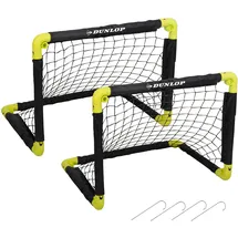Dunlop Fußballtor Schwarz/Gelb 50 x 44 x 44 cm
